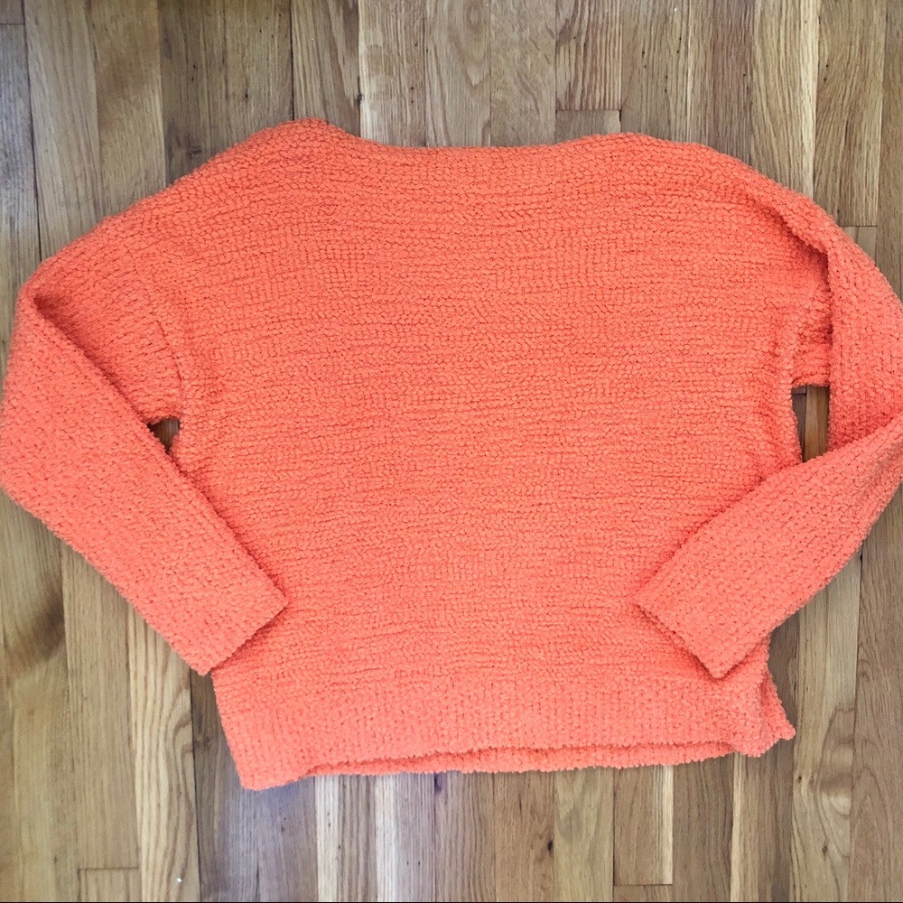 NWOT Vince Camuto Teddy Yarn Boat Neck Sweater - Picture 4 of 6